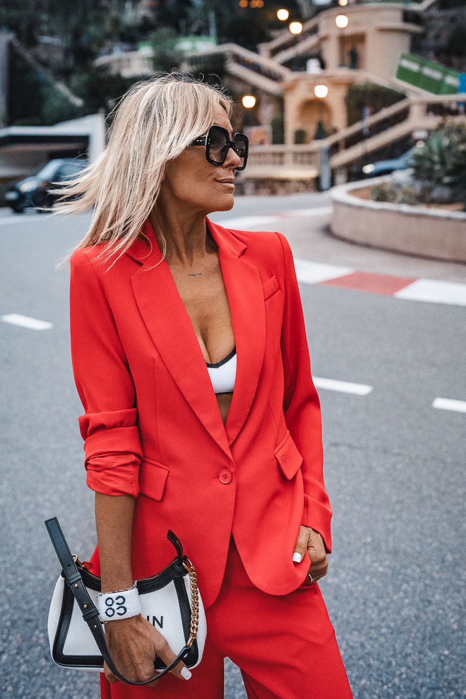 RED JENA BLAZER