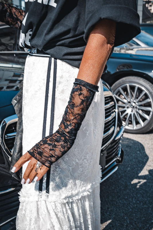 LEDY BLACK MITTENS