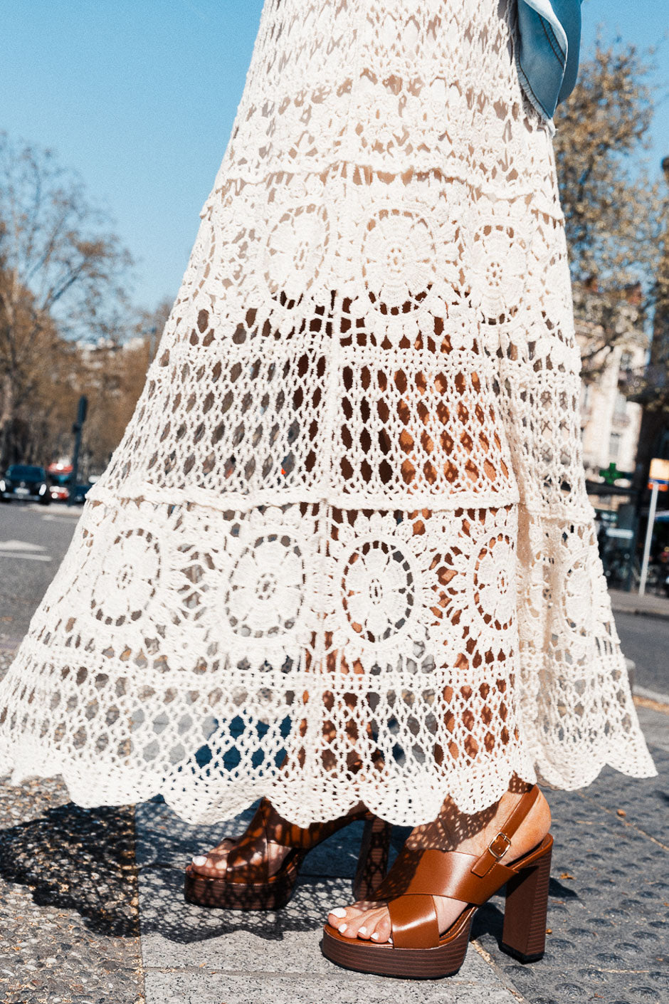 SKIRT CAMILLE ECRU