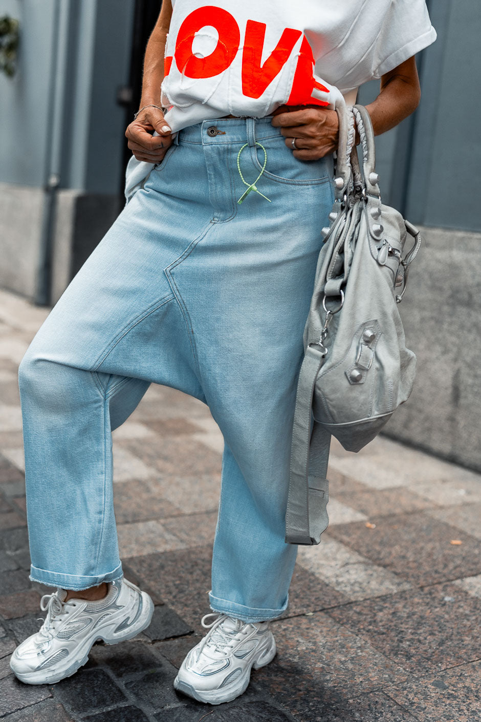 JEANS EDDIE BLEU