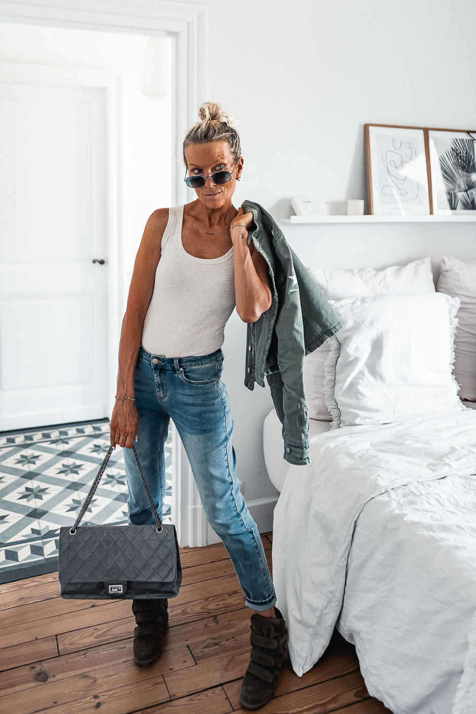 JEANS RELAX AUSTIN BLEU STONE