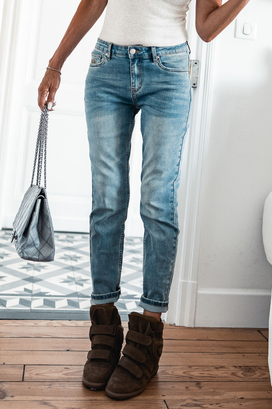 JEANS RELAX AUSTIN BLEU STONE