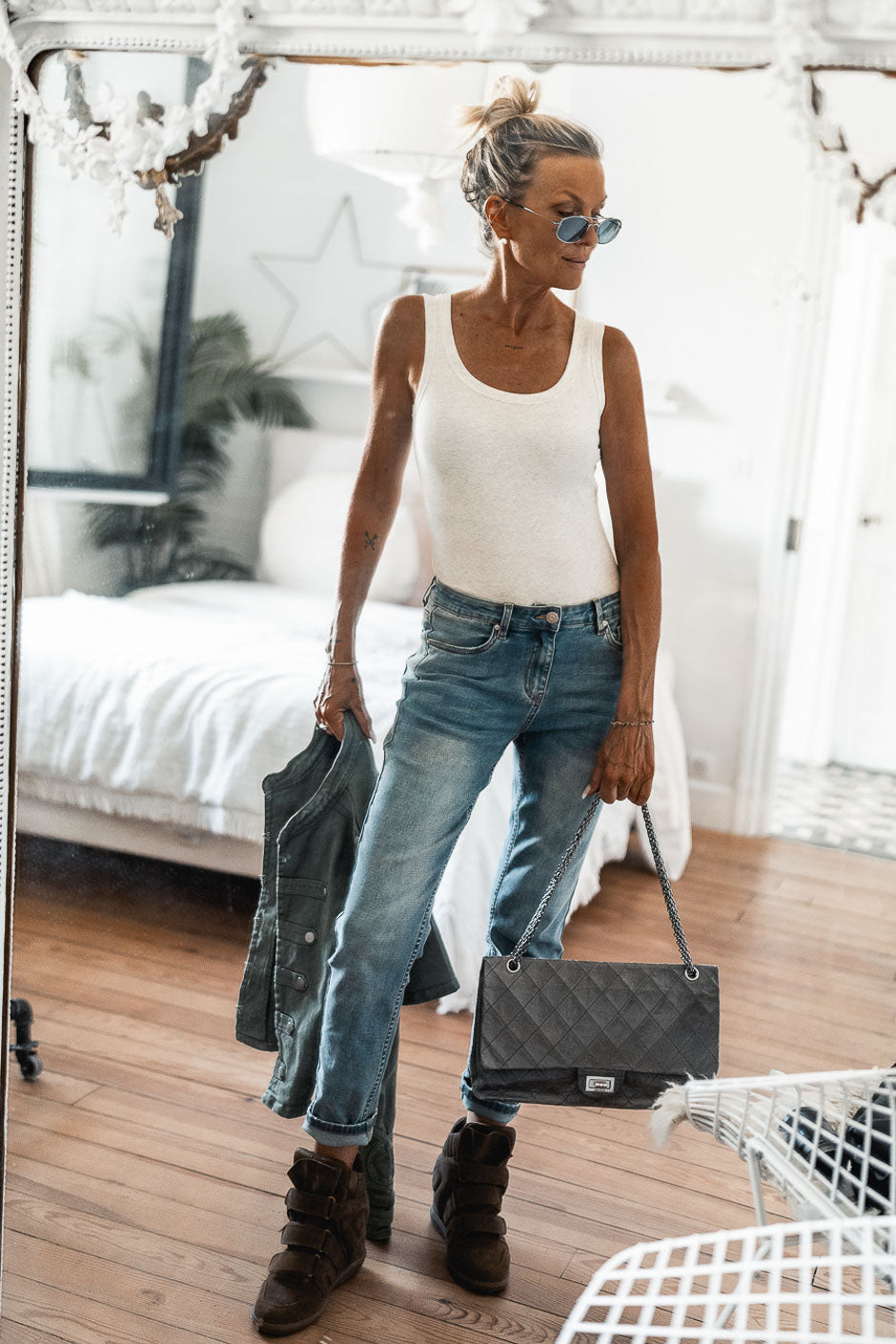 JEANS RELAX AUSTIN BLEU STONE