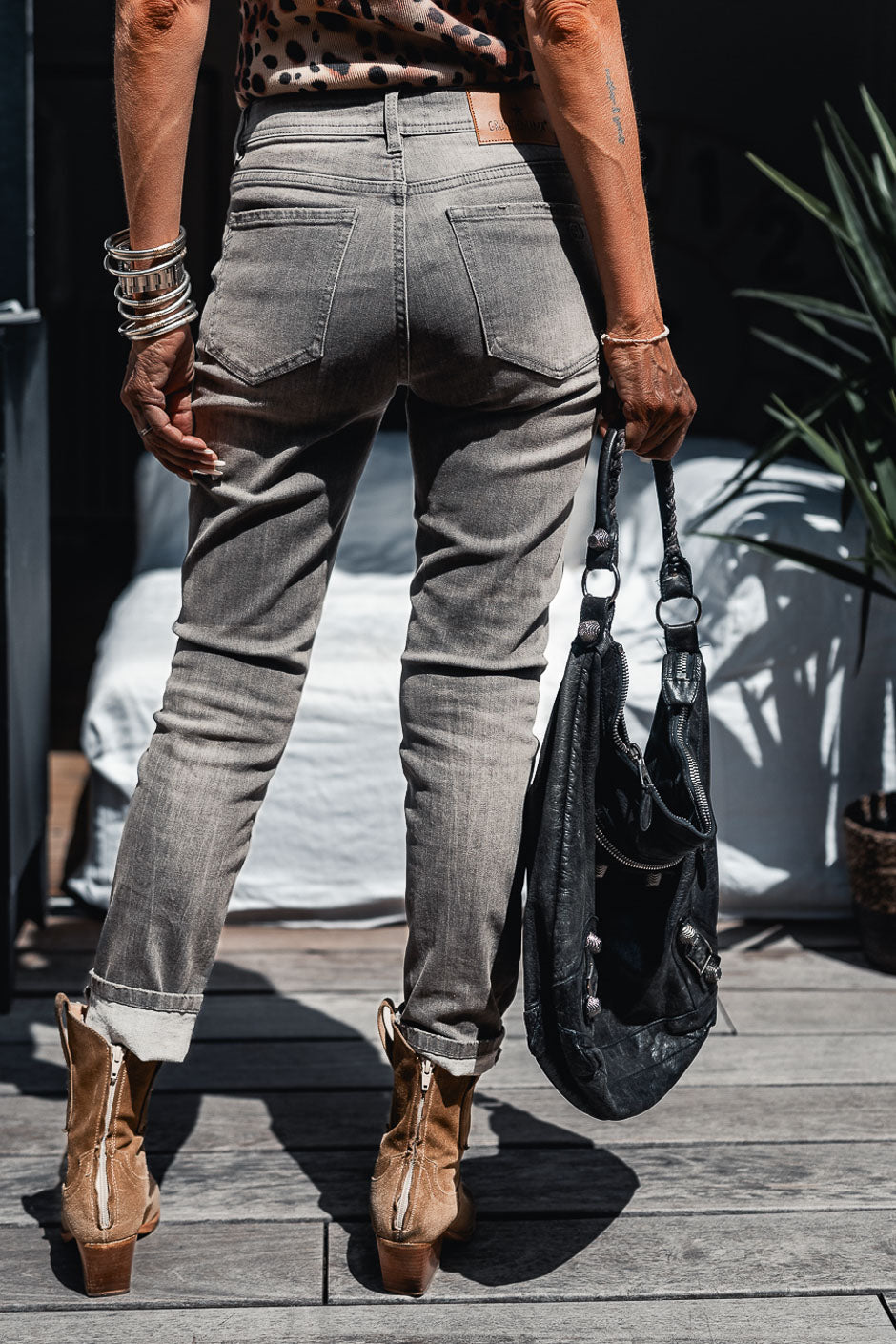 JEANS RELAX AUSTIN GRIS