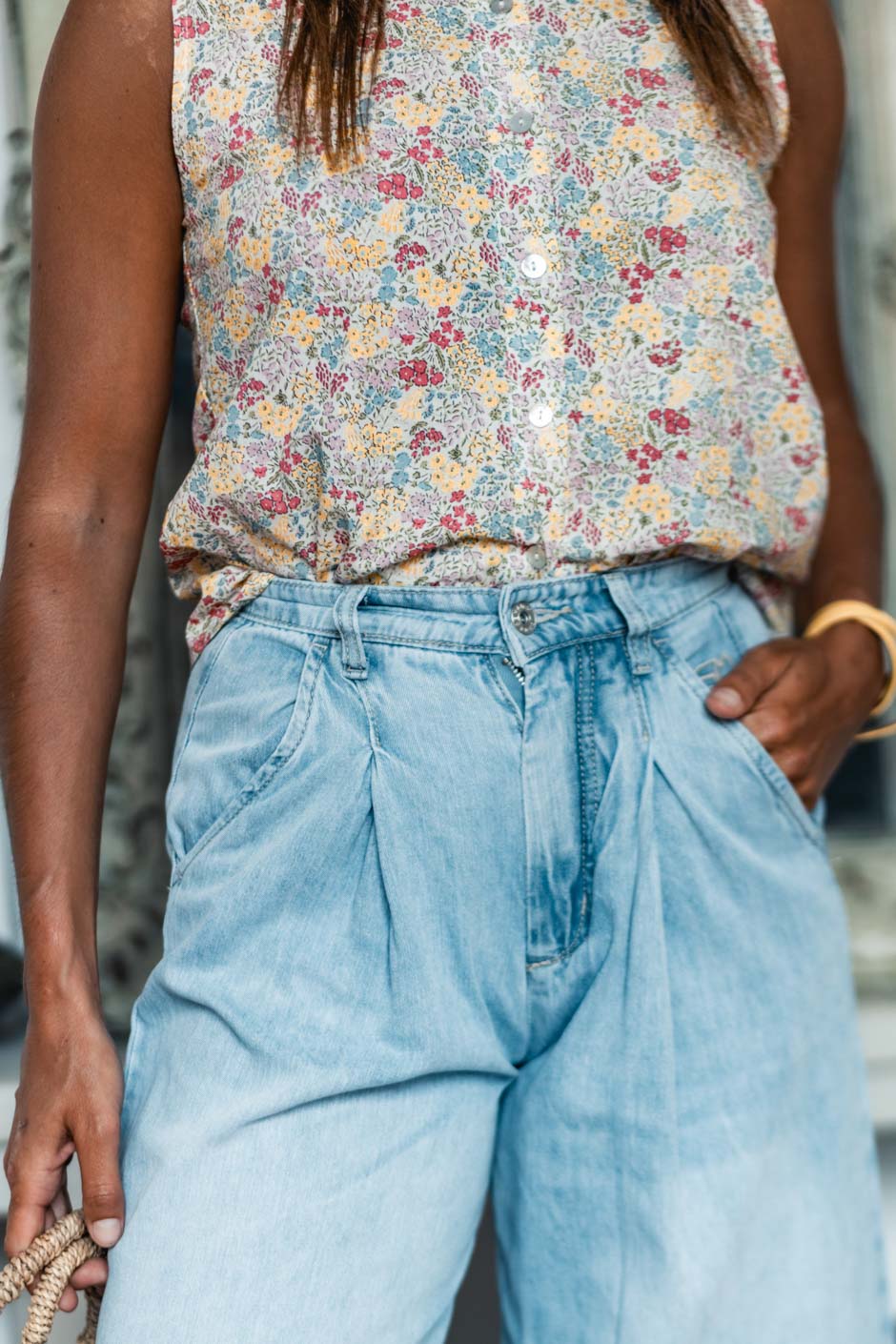 JEANS TALY BLEU