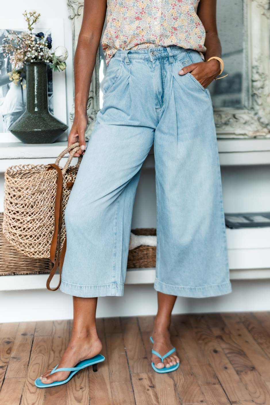 JEANS TALY BLEU