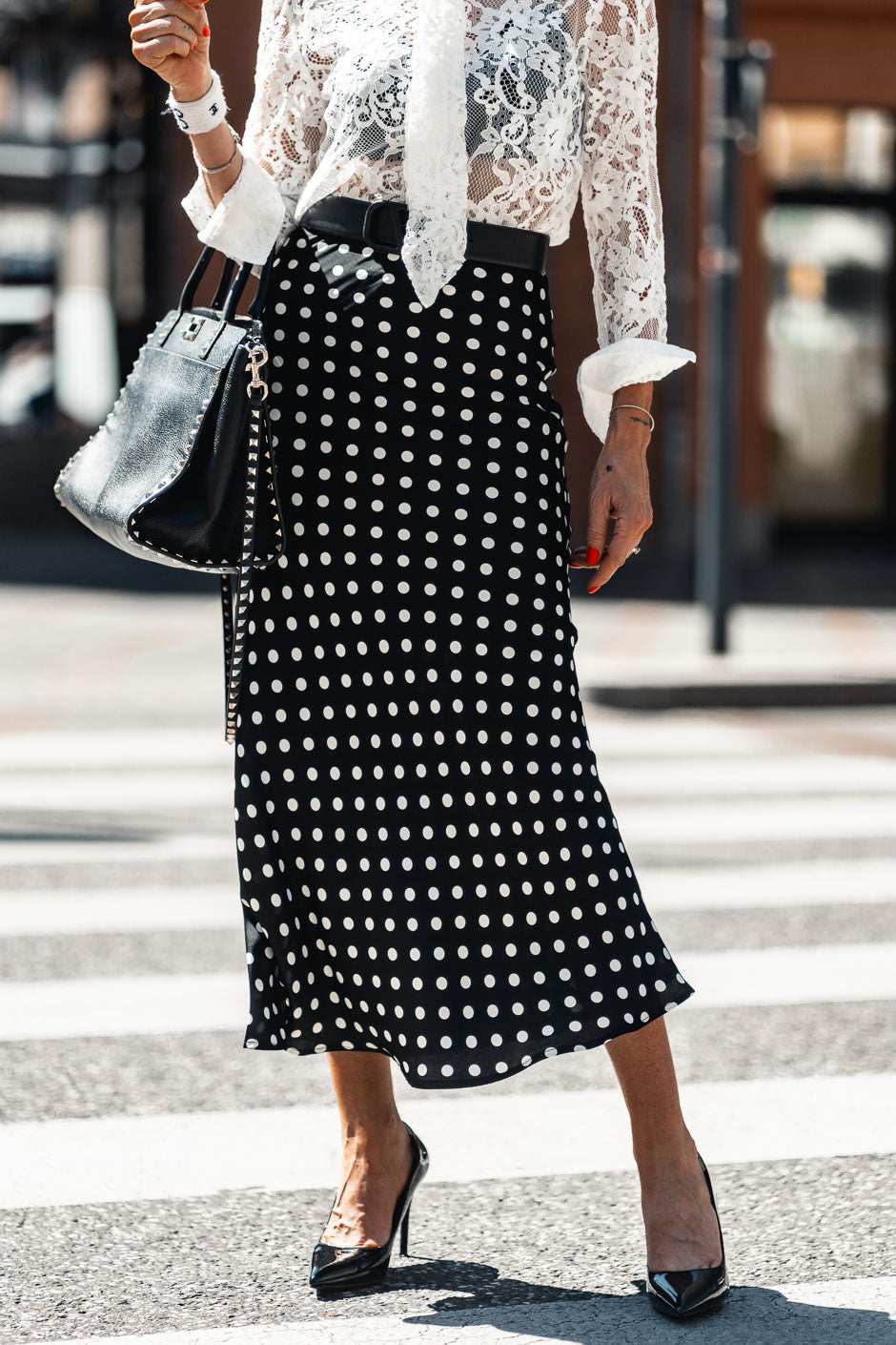 ANNA BLACK SKIRT