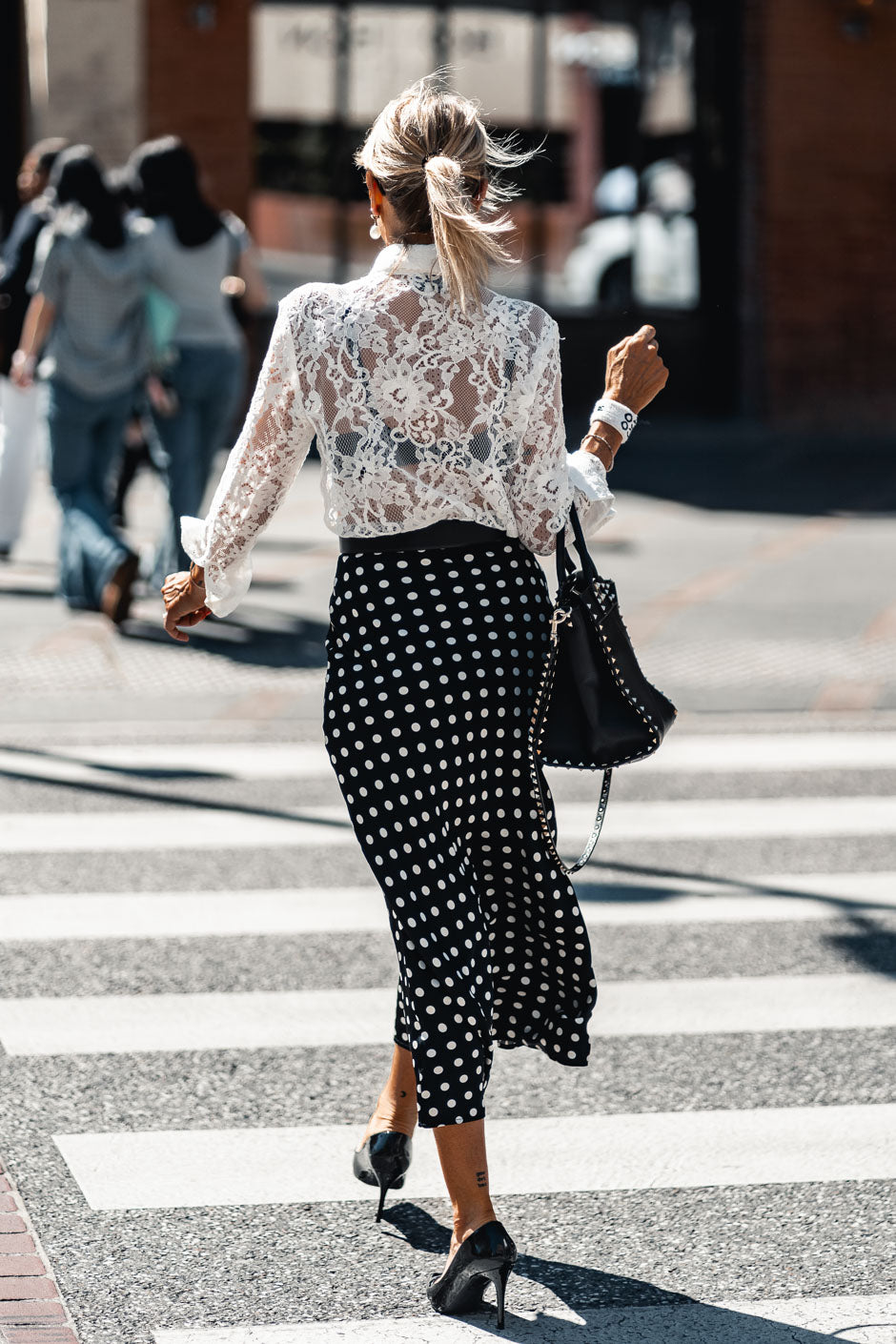 ANNA BLACK SKIRT