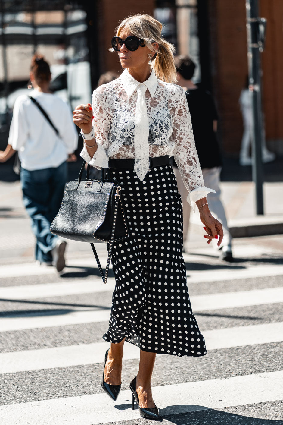 ANNA BLACK SKIRT