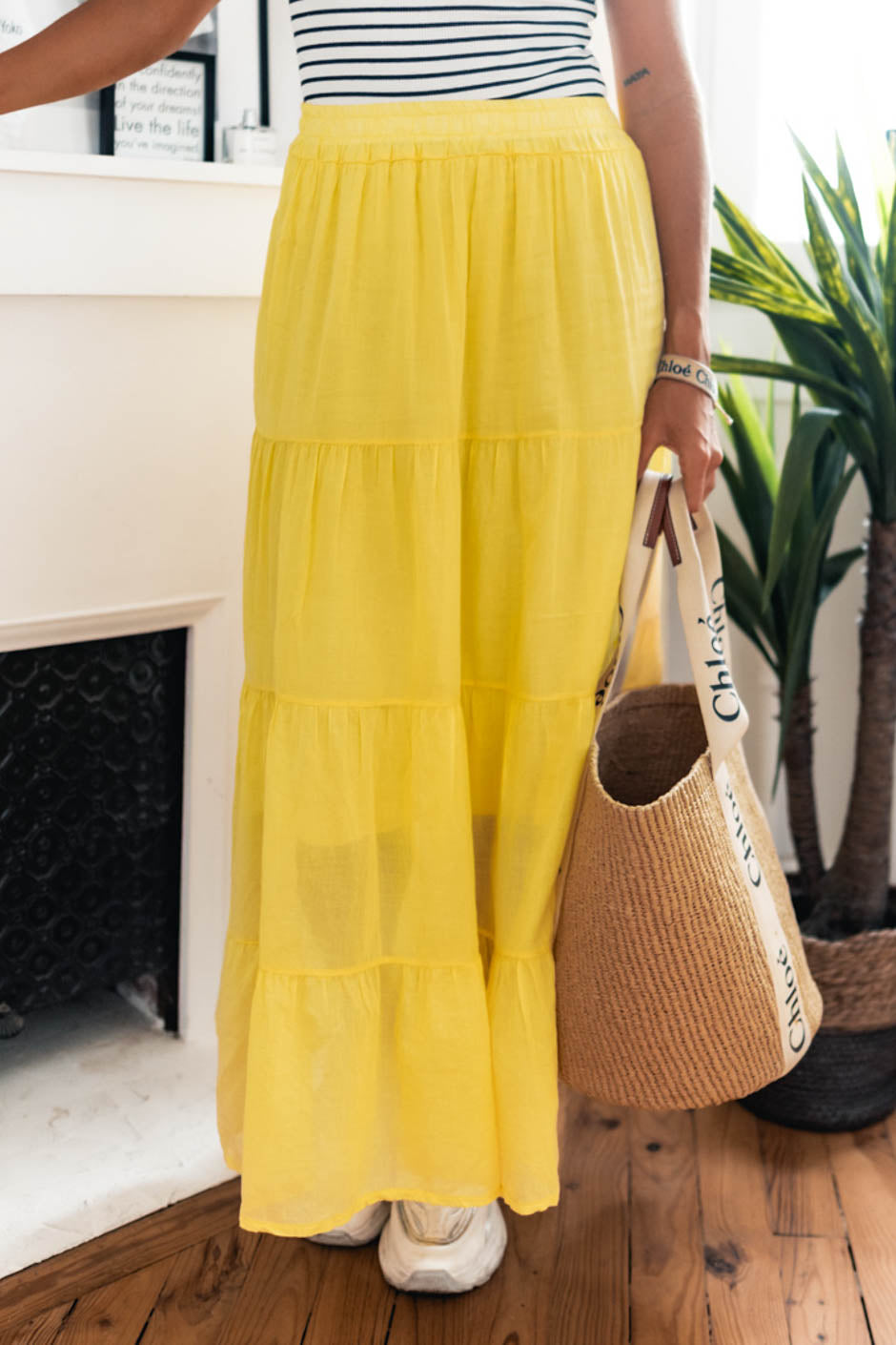 JUPE LESLY JAUNE