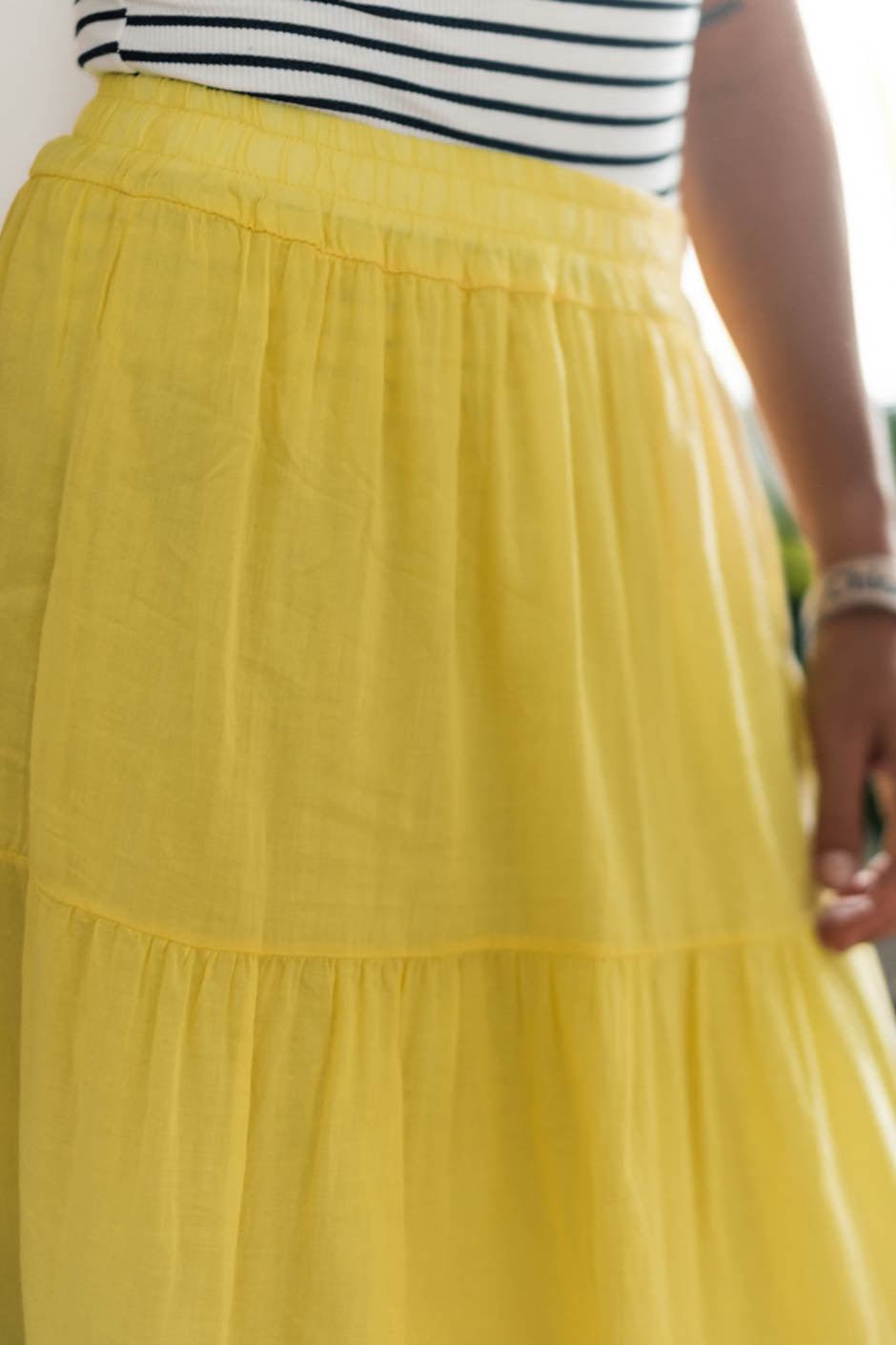 JUPE LESLY JAUNE