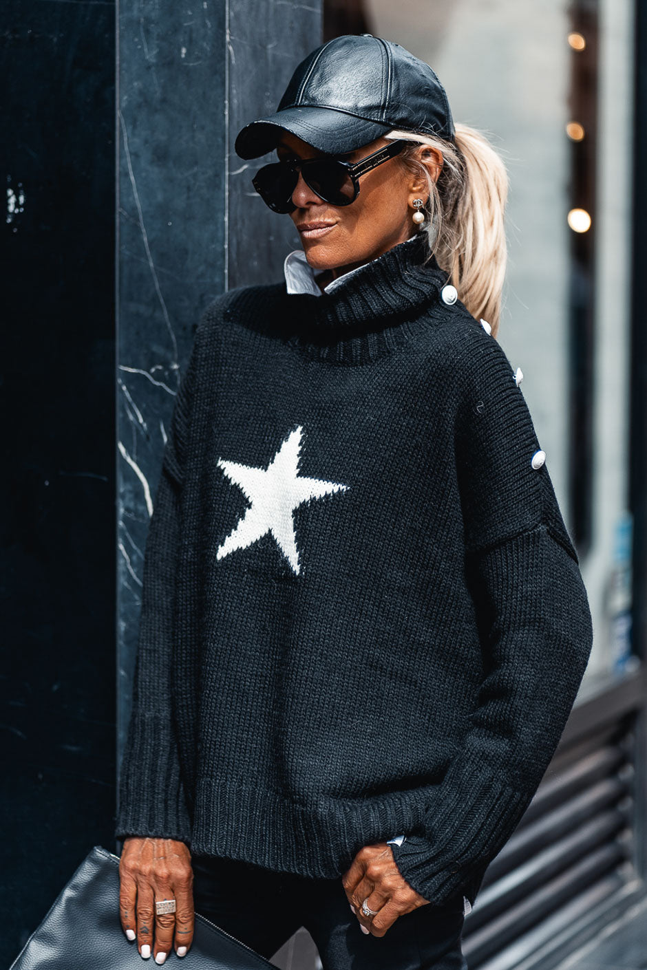 Grungemama Milia black sweater