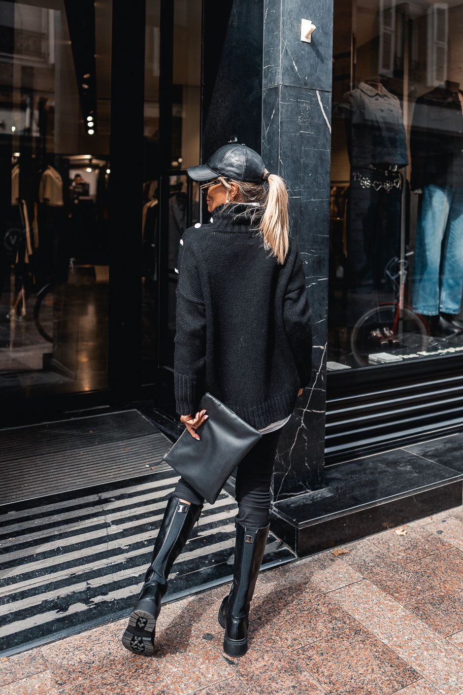 Grungemama Milia black sweater