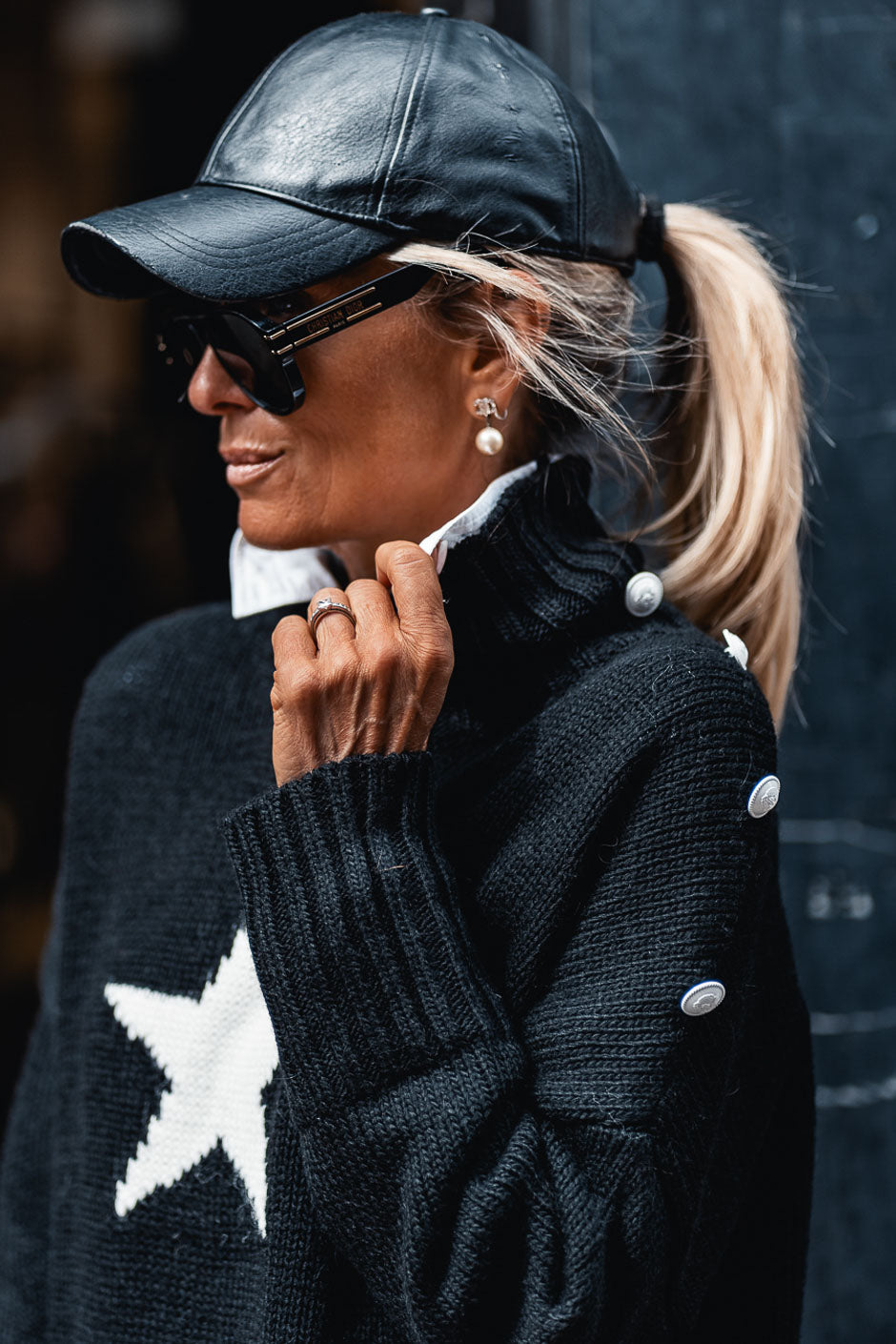 Grungemama Milia black sweater