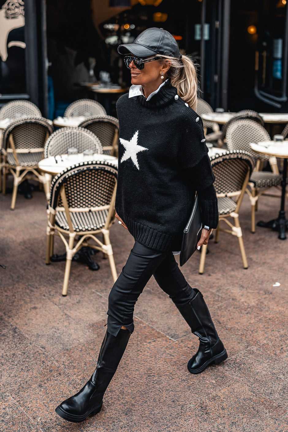 Grungemama Milia black sweater