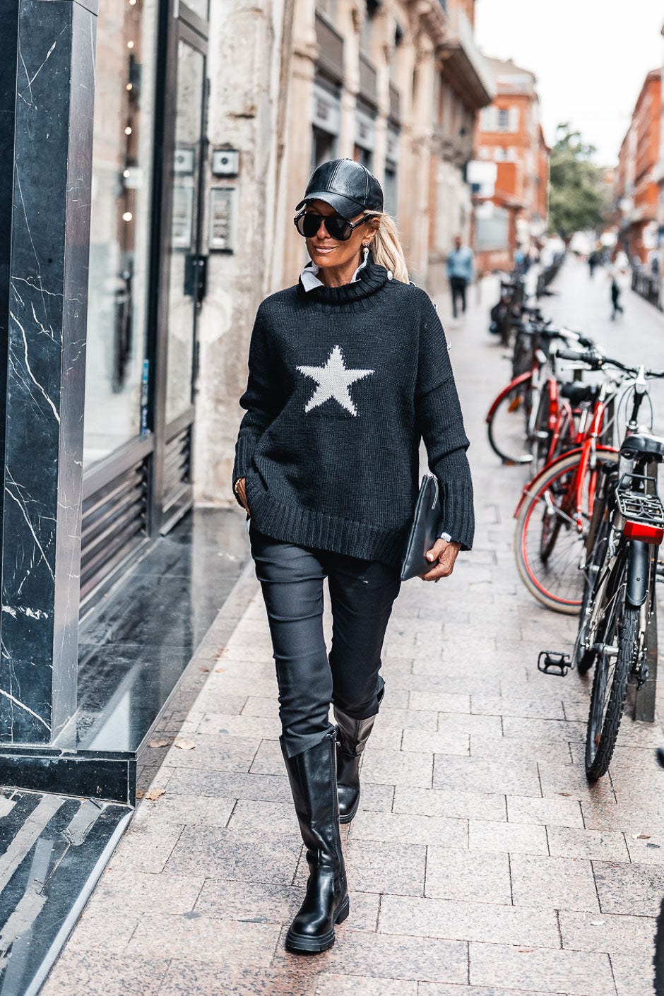 Grungemama Milia black sweater