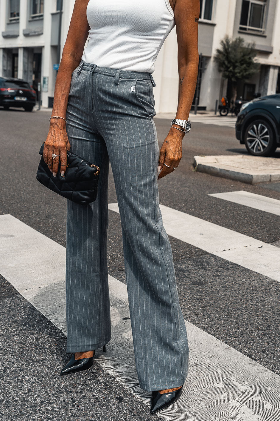 PANTALON CELY GRIS
