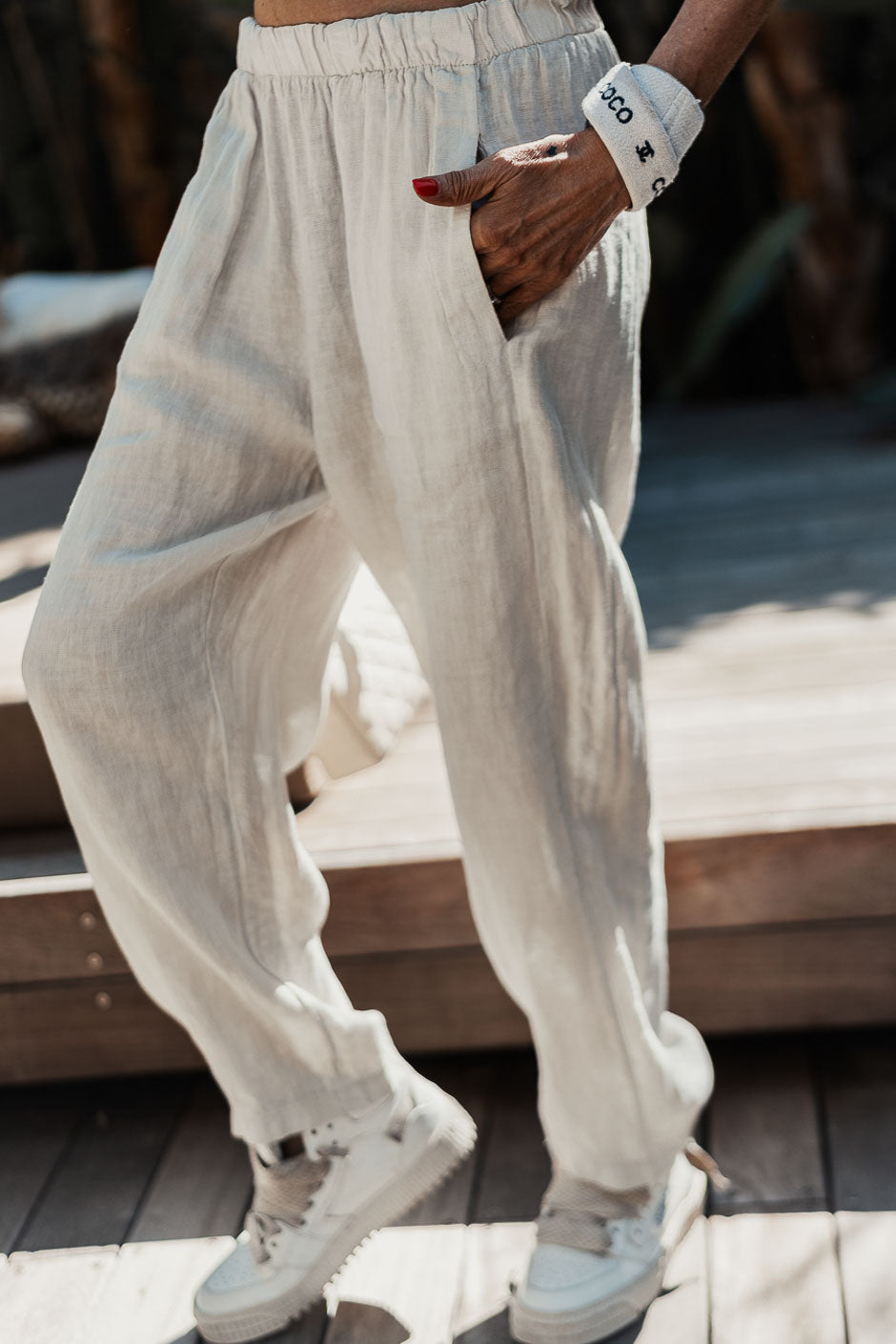 MOENA SAND TROUSERS
