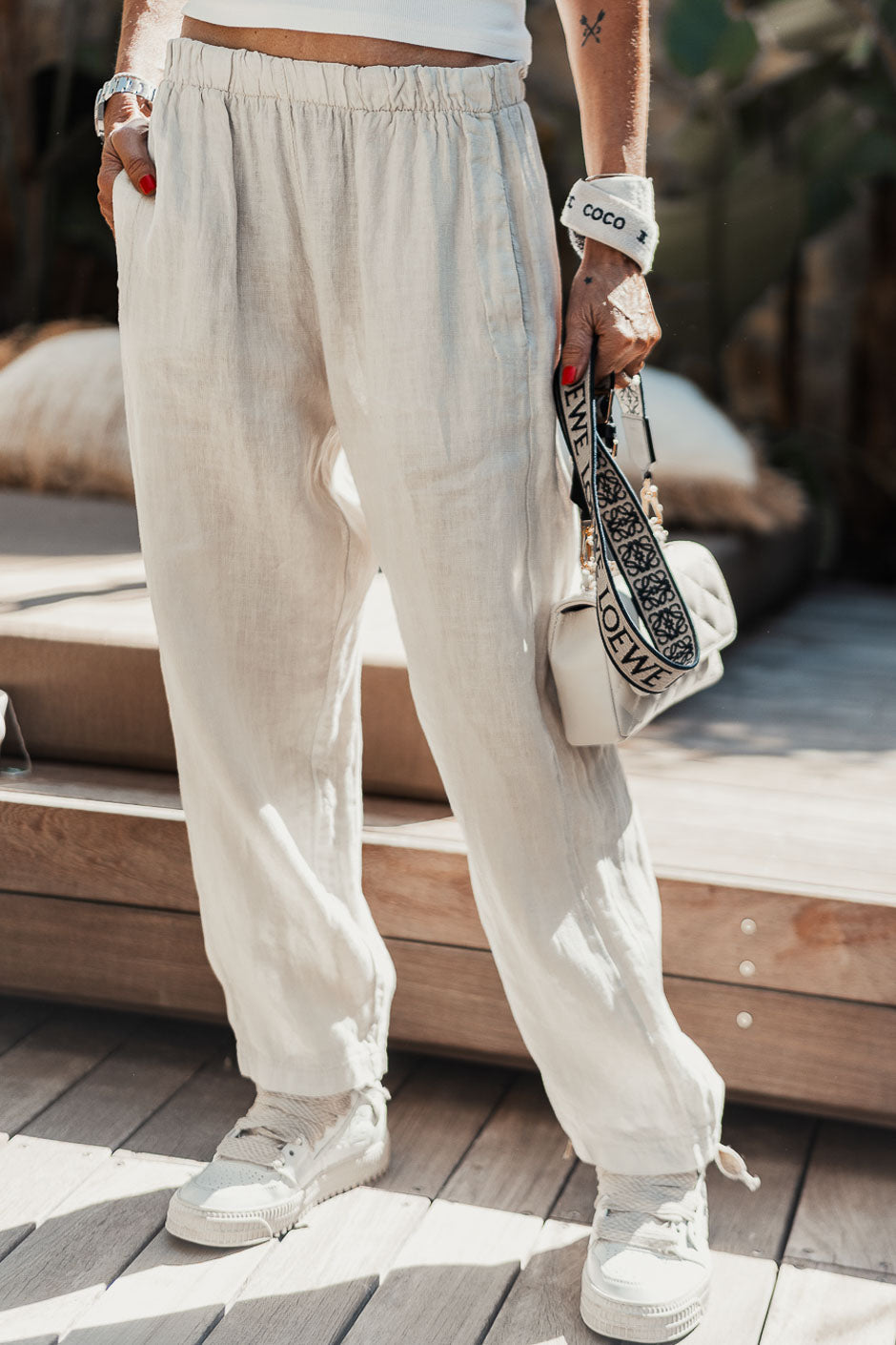 MOENA SAND TROUSERS