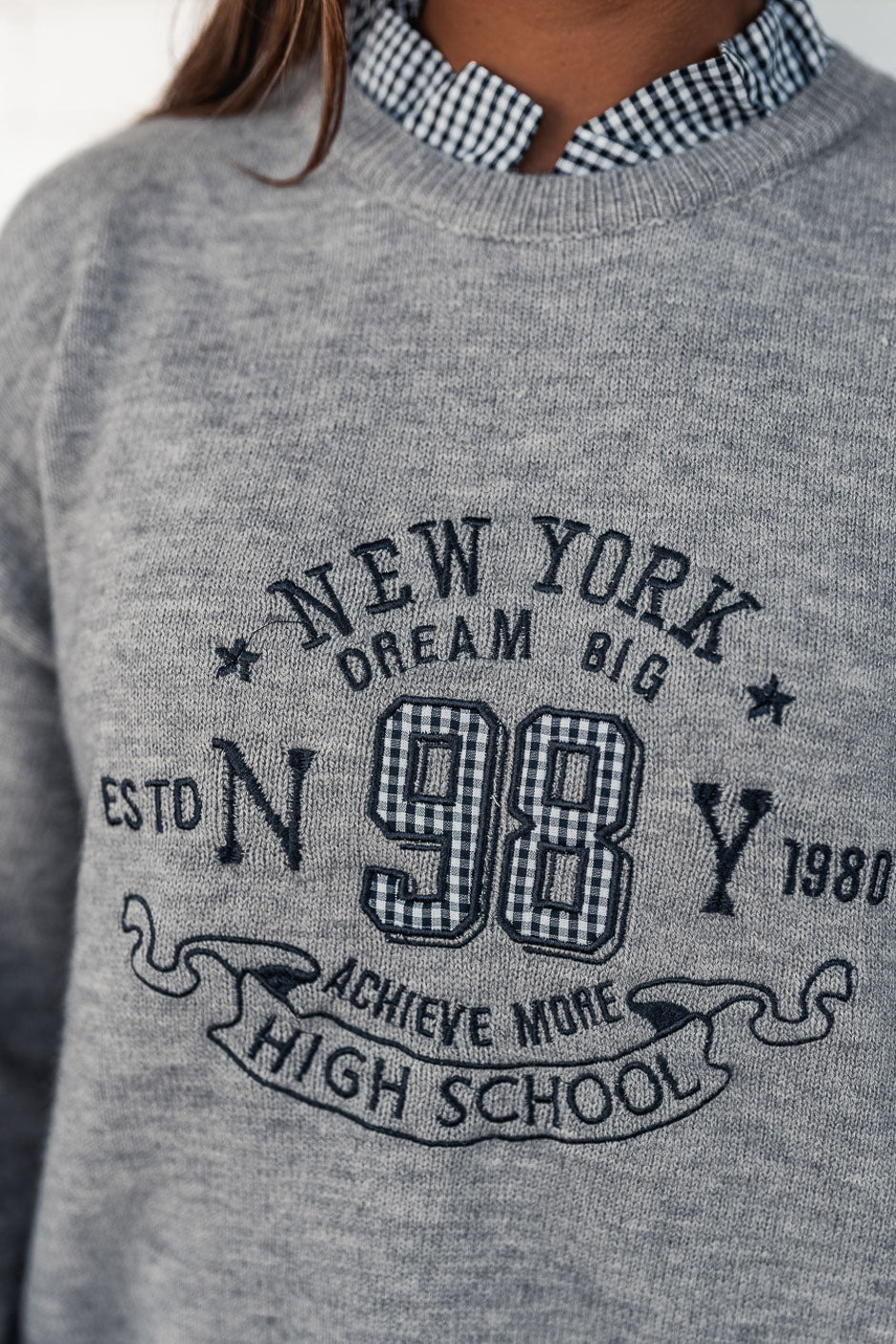 PULL YORKIE GRIS