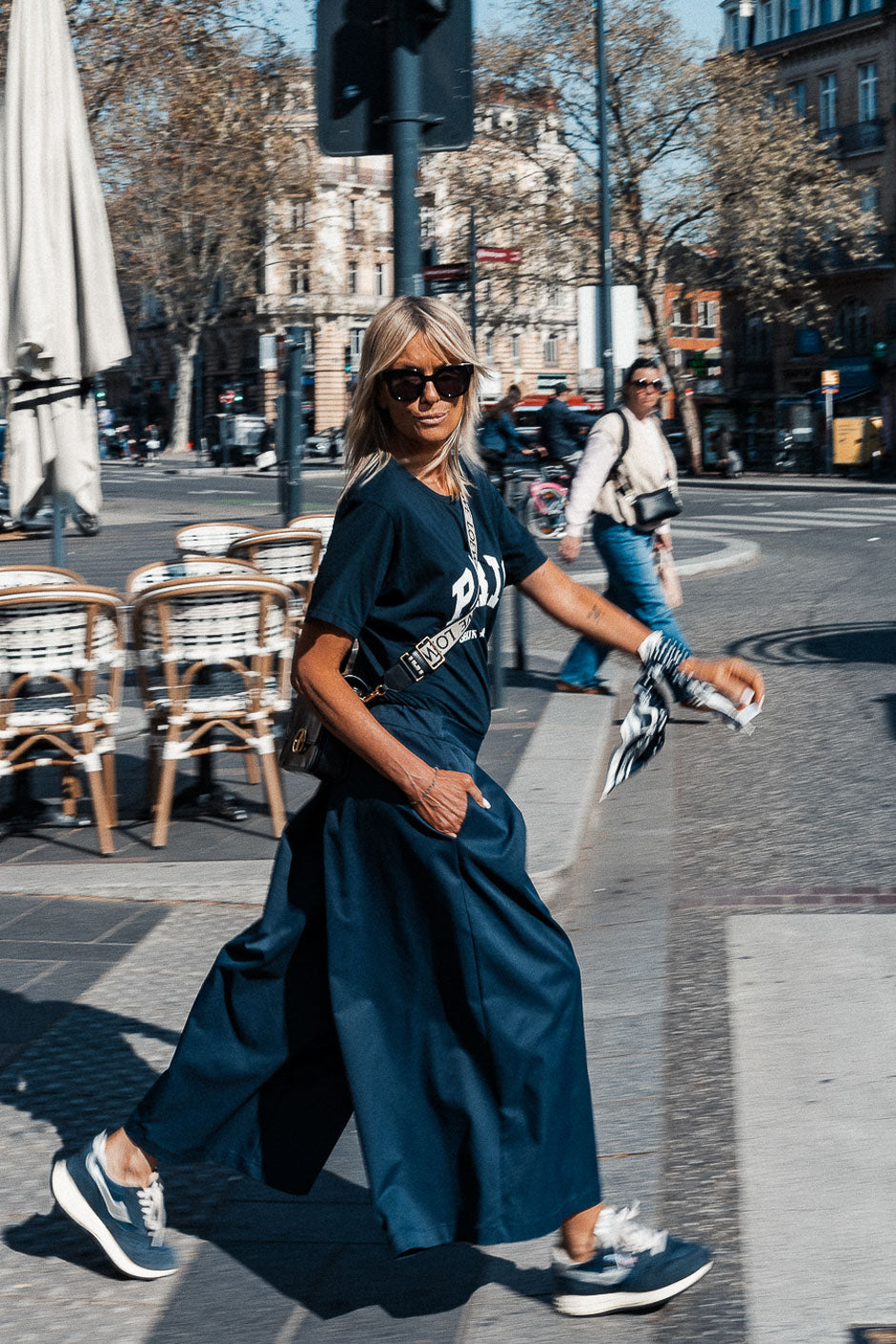 PANTALON AKINA MARINE