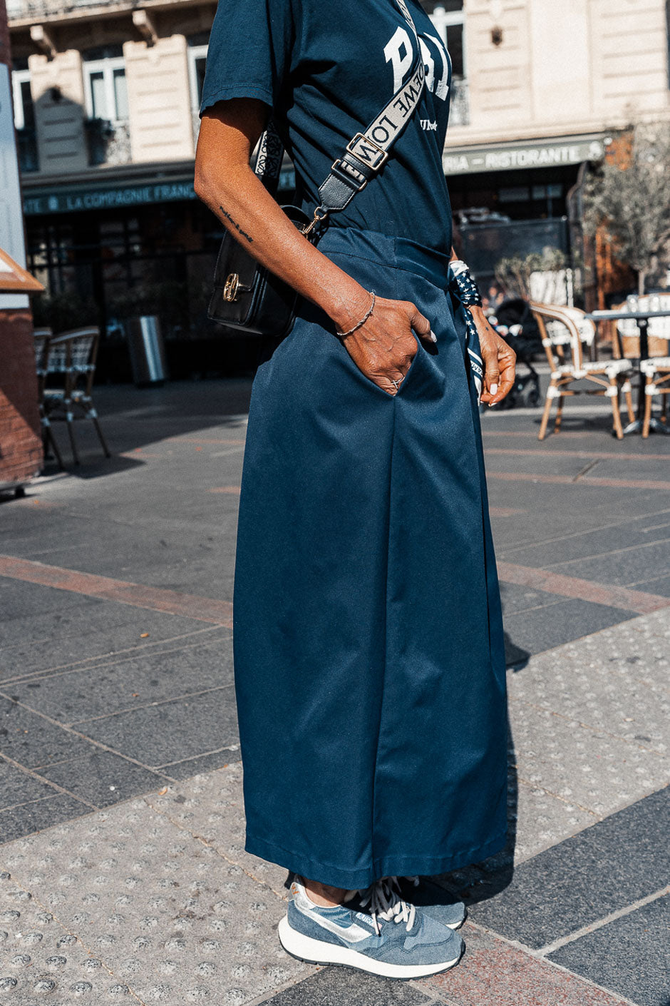 PANTALON AKINA MARINE