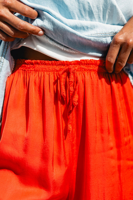PANTALÓN FAUSTINE NARANJA