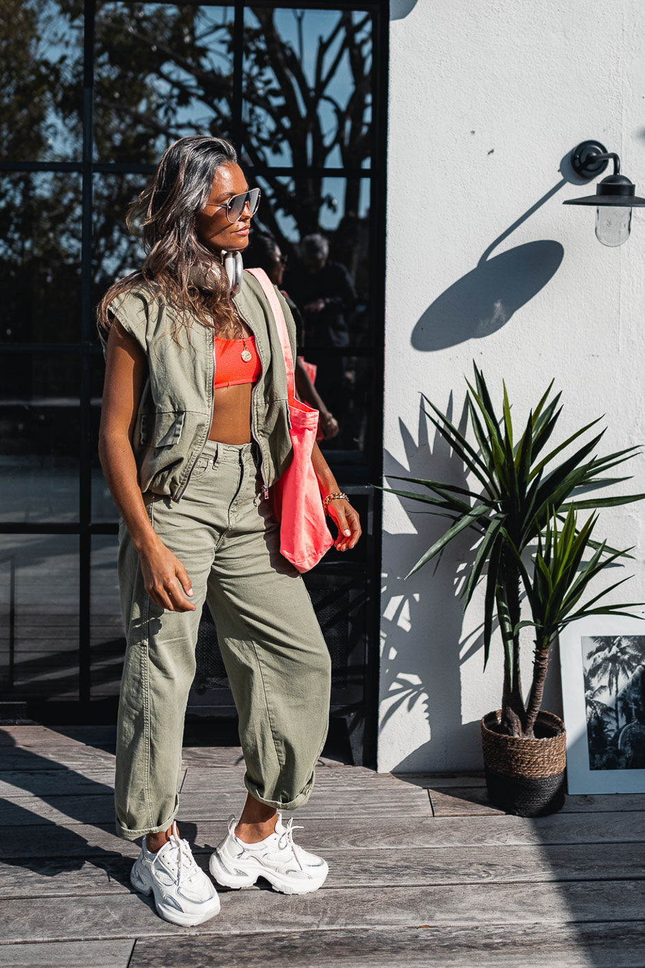 PANTALÓN CLEO CAQUI