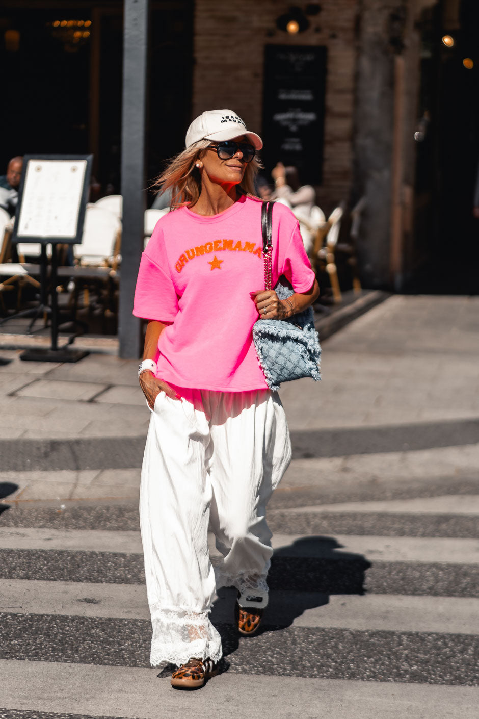 JULIETTE WHITE TROUSERS