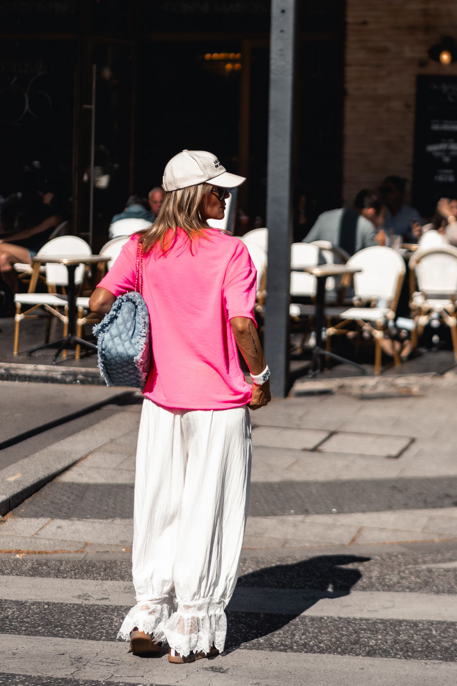 JULIETTE WHITE TROUSERS