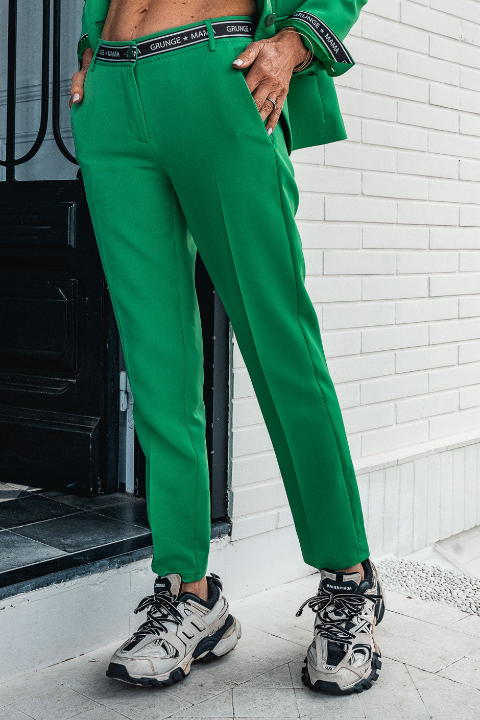 PANTS NEW AMA GREEN