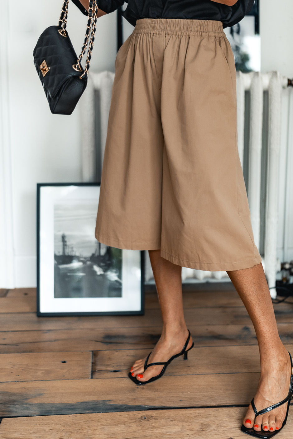 PANTALON YELLE TAUPE