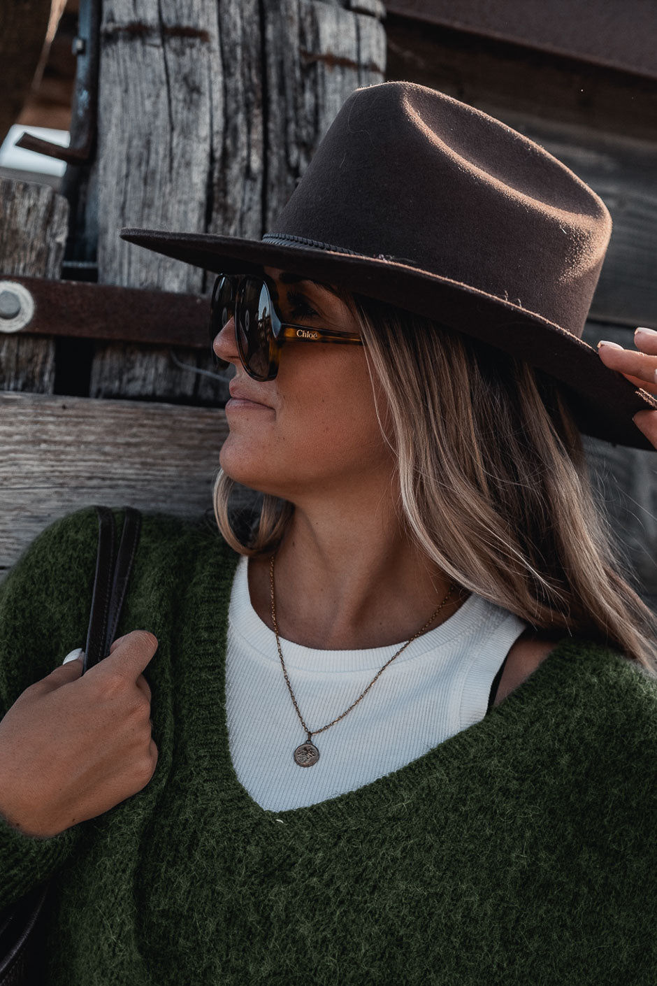 GARANCE KHAKI SWEATER