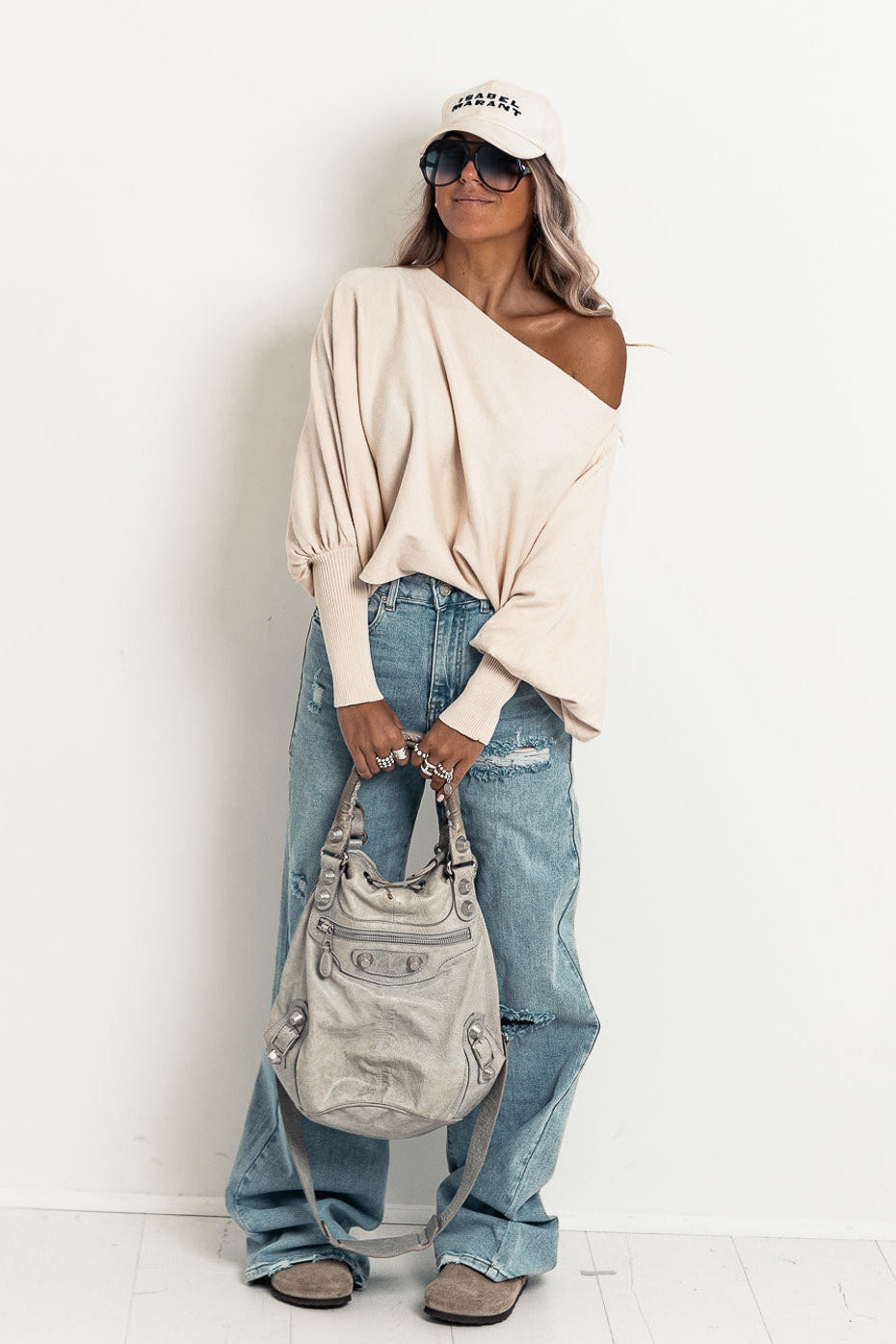 ECRU MARGIE SWEATER