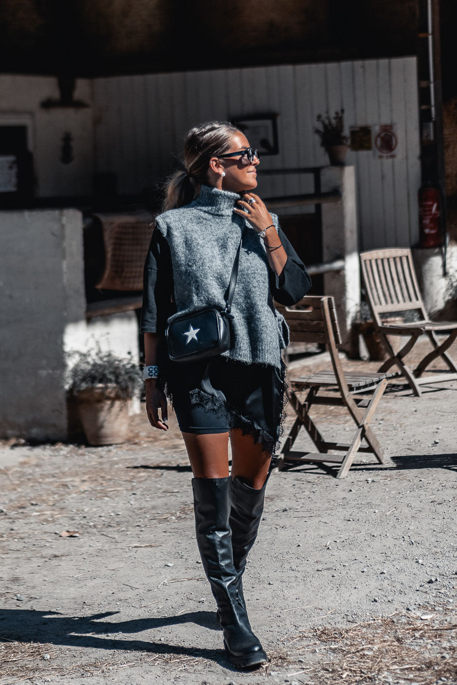 PULL MAYA GRIS