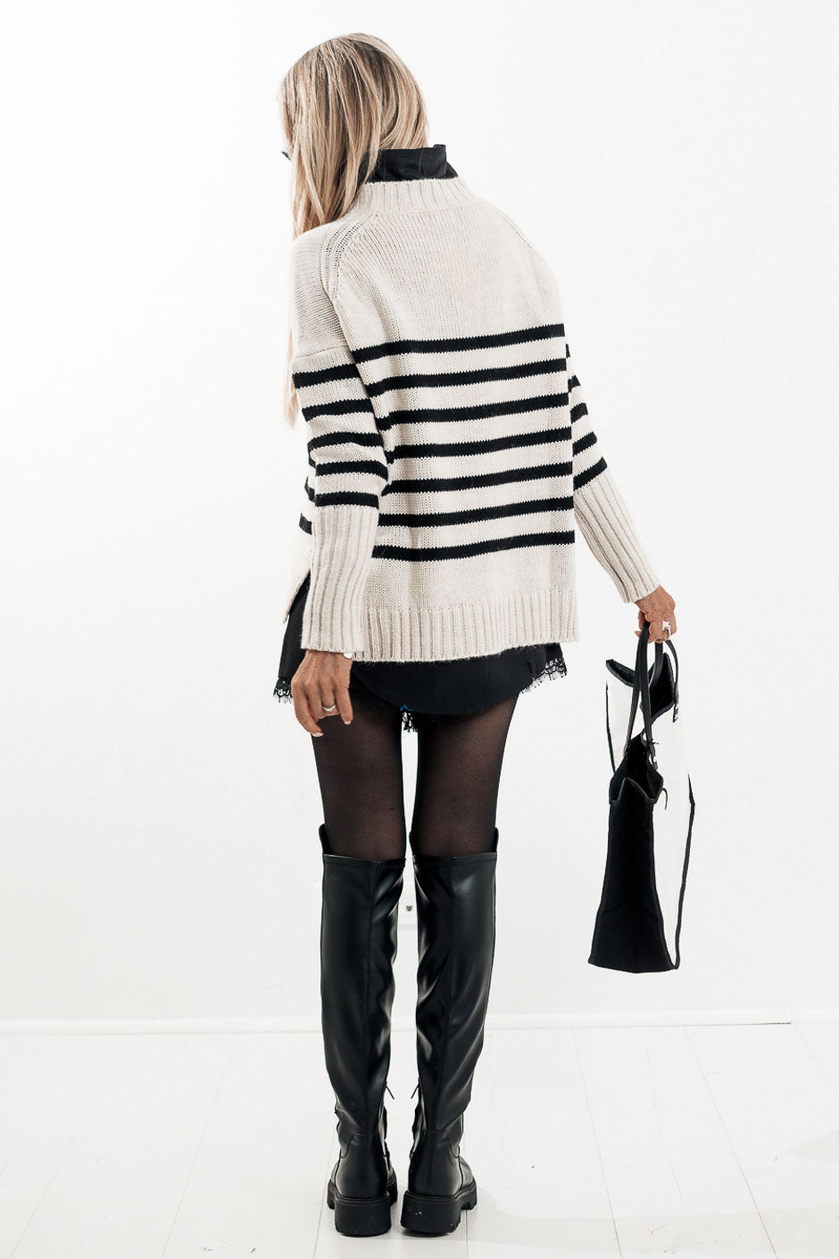 JERSEY RILA CRUDO NEGRO