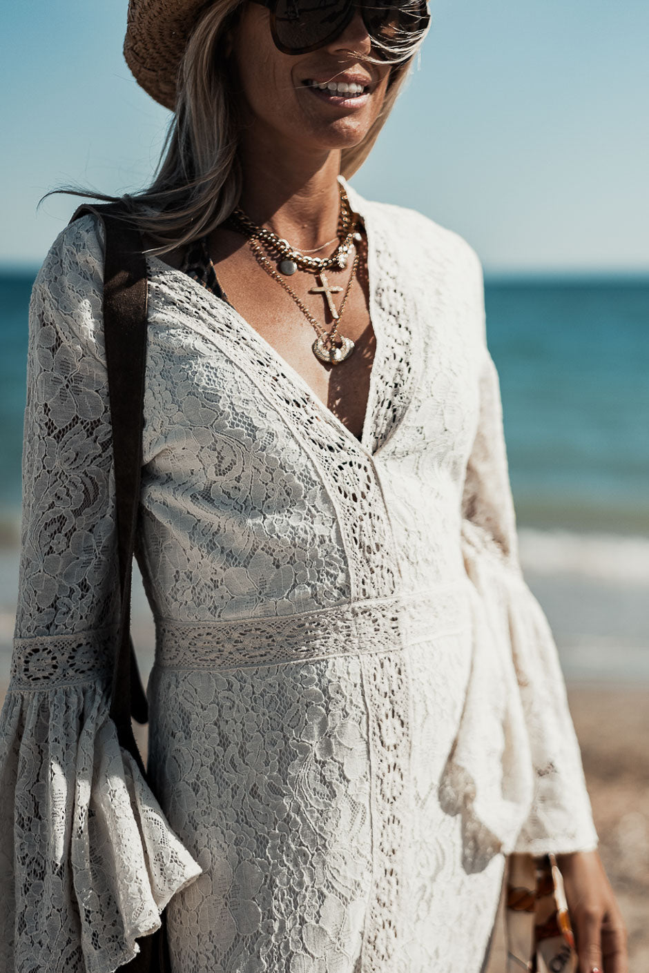 EZANE BEIGE DRESS