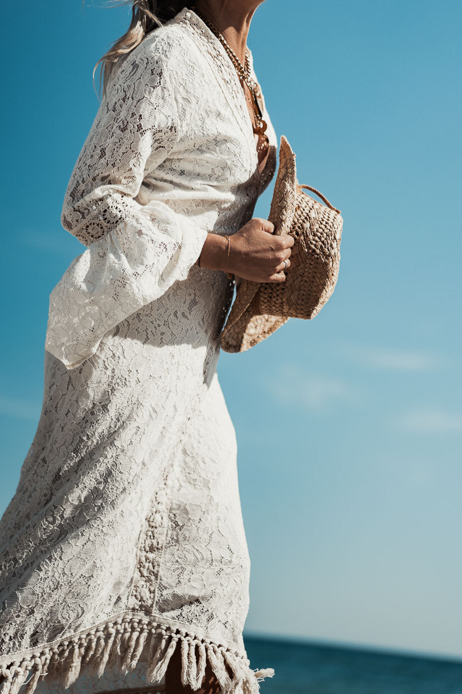 EZANE BEIGE DRESS