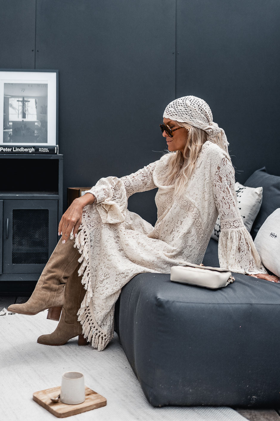 ROBE HEZZIE BEIGE
