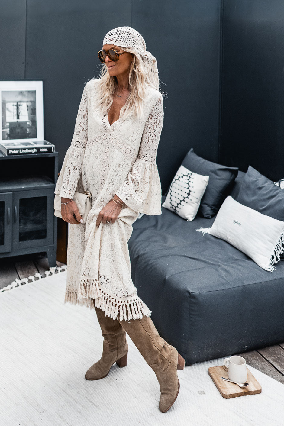 ROBE HEZZIE BEIGE