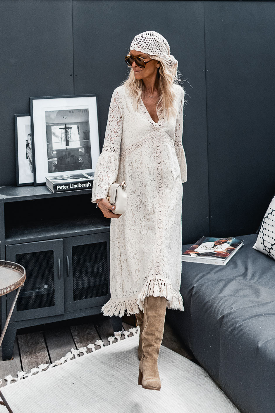 ROBE HEZZIE BEIGE