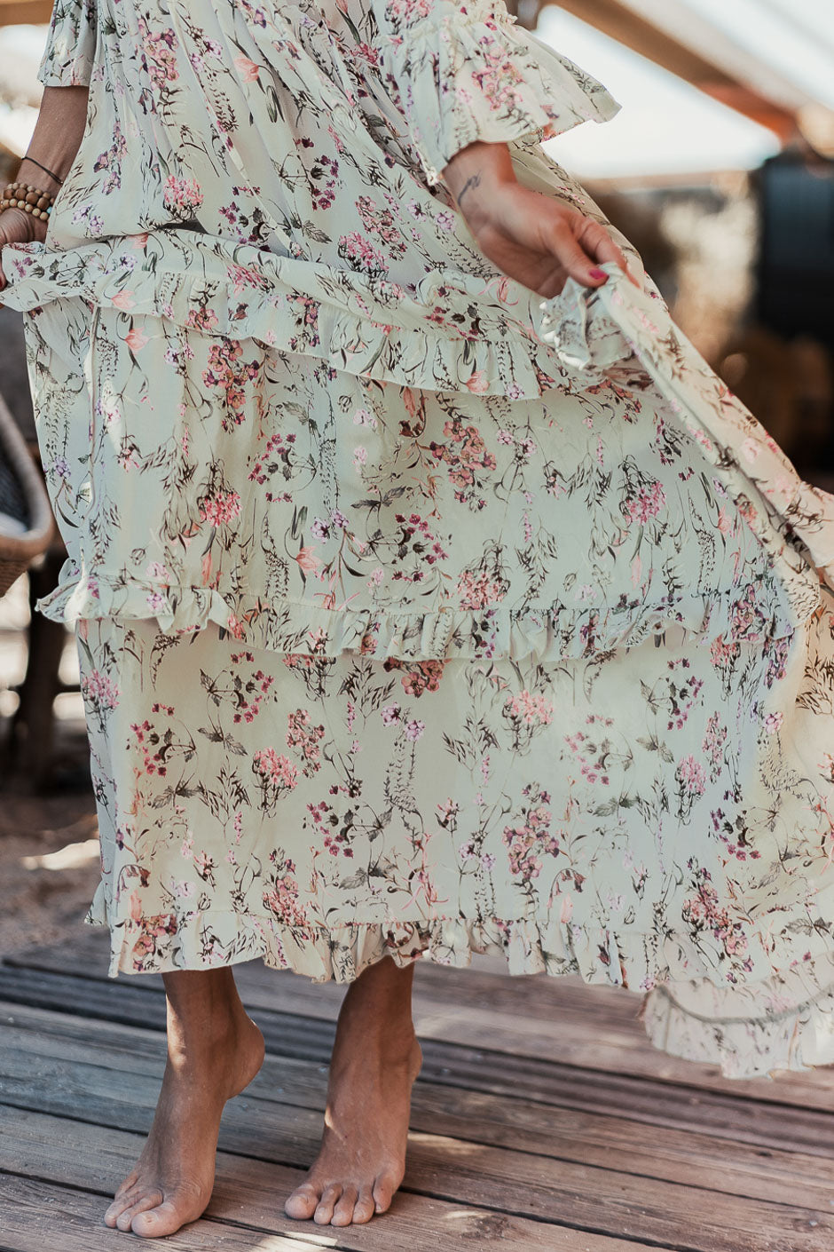 ROBE KAREN VERT