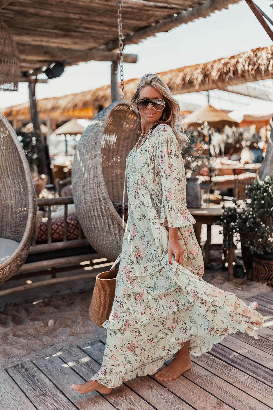 ROBE KAREN VERT