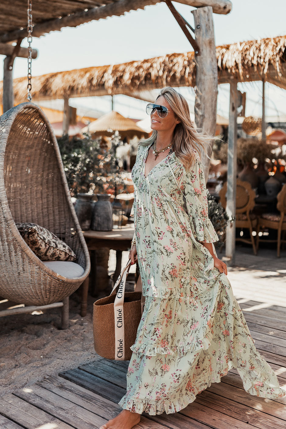 ROBE KAREN VERT