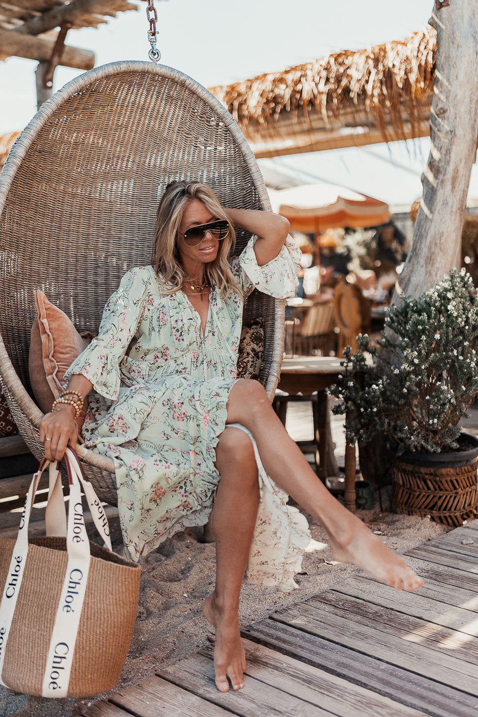 ROBE KAREN VERT