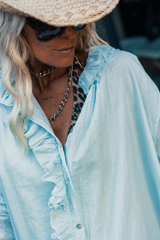 ROBE ORIA BLEU