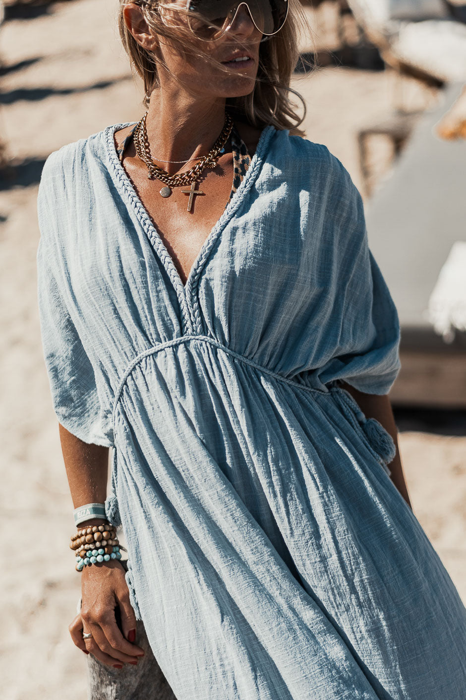 VESTIDO AZUL TAYMA