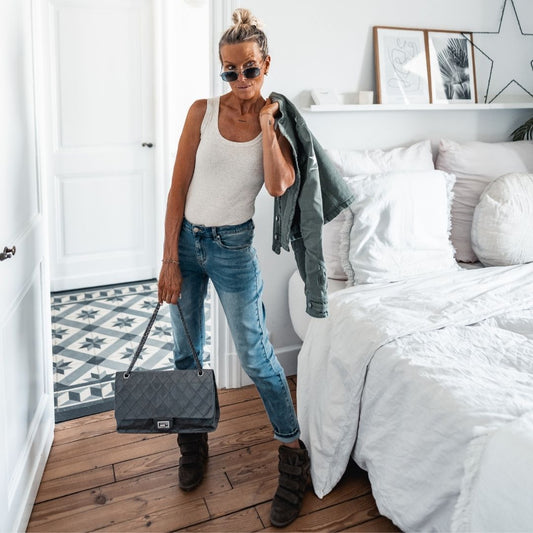 AUSTIN RELAXED FIT JEANS BLUE STONE