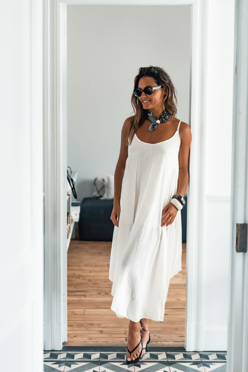 ROBE KELINE ECRU