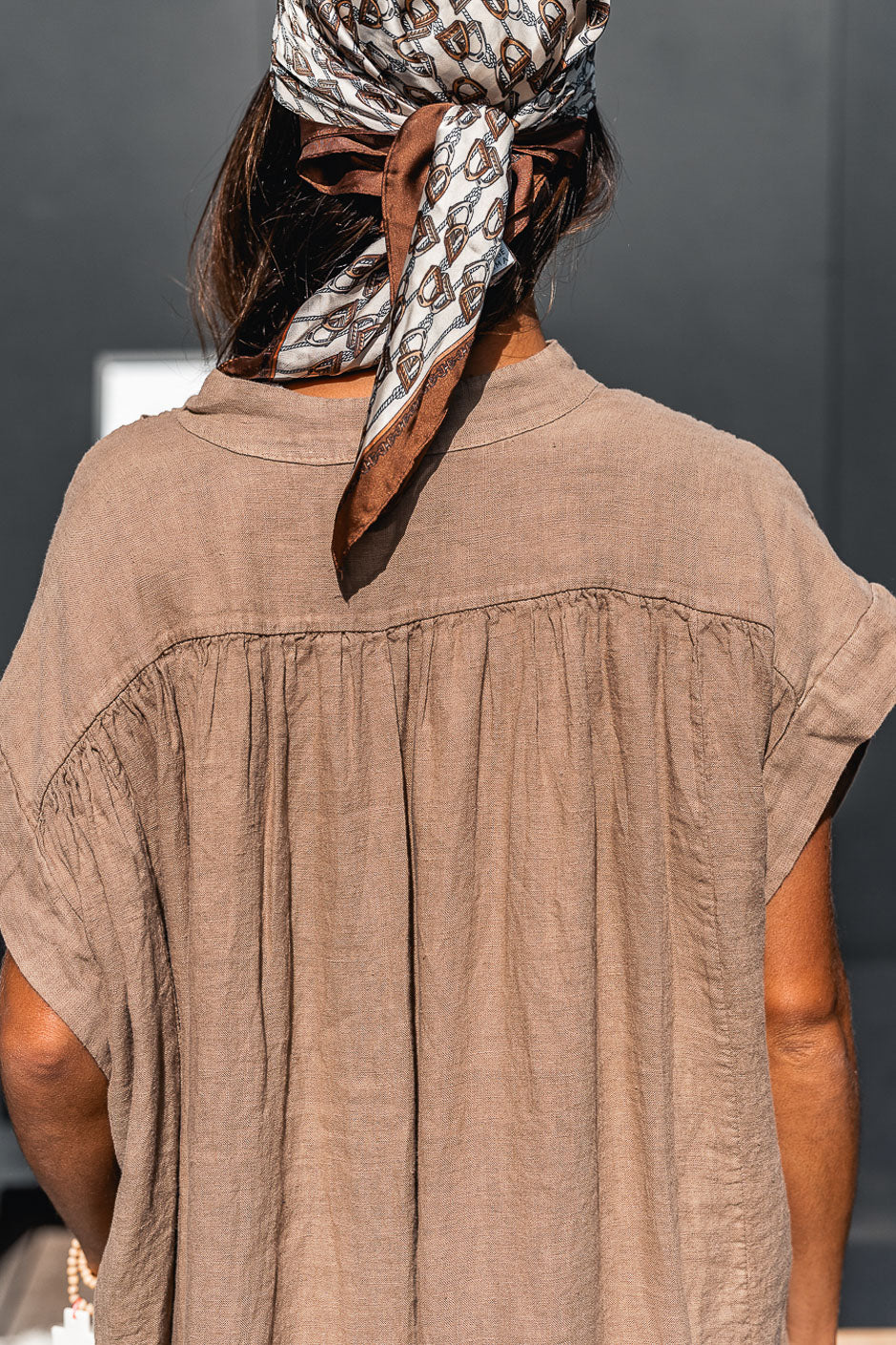 ROBE LIMAYA TABAC